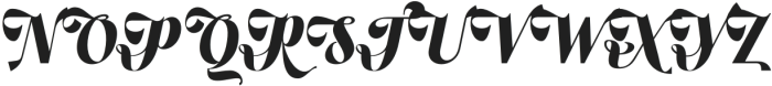 Souljiwa Black Italic otf (900) Font UPPERCASE