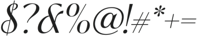 Souljiwa Italic otf (400) Font OTHER CHARS