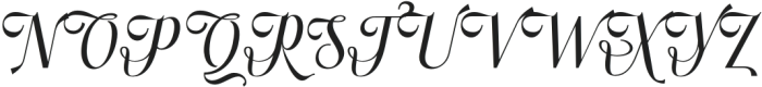 Souljiwa Italic otf (400) Font UPPERCASE