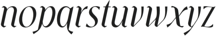 Souljiwa Italic otf (400) Font LOWERCASE