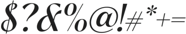 Souljiwa Medium Italic otf (500) Font OTHER CHARS