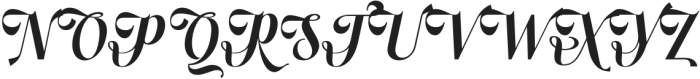 Souljiwa Semibold Italic otf (600) Font UPPERCASE