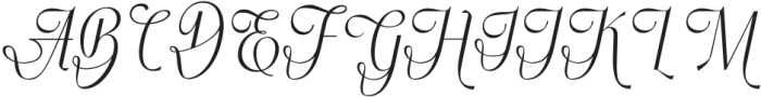 Souljiwa Thin Italic otf (100) Font UPPERCASE