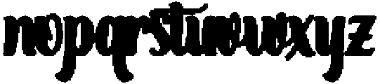 Soulmate Bold 18 Regular otf (700) Font LOWERCASE