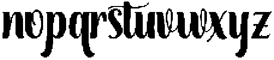 Soulmate Bold Regular otf (700) Font LOWERCASE
