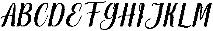 Soulmate Bold Slant 12 Regular otf (700) Font UPPERCASE