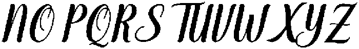 Soulmate Bold Slant 12 Regular otf (700) Font UPPERCASE