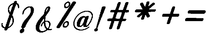 Soulmate Bold Slant 18 Regular otf (700) Font OTHER CHARS