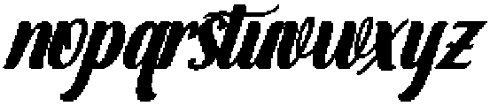 Soulmate Bold Slant 18 Regular otf (700) Font LOWERCASE