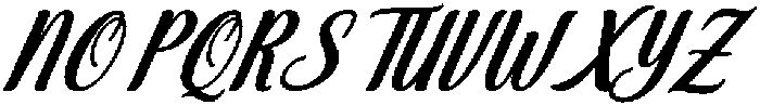 Soulmate Bold Slant 24 Regular otf (700) Font UPPERCASE