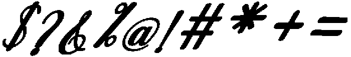 Soulmate Bold Slant 30 Regular otf (700) Font OTHER CHARS
