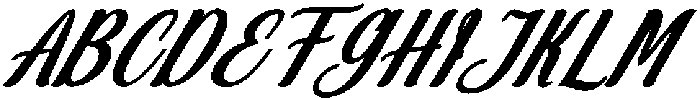 Soulmate Bold Slant 30 Regular otf (700) Font UPPERCASE