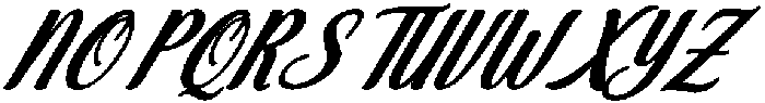 Soulmate Bold Slant 30 Regular otf (700) Font UPPERCASE