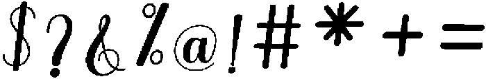 Soulmate Bold Slant Regular otf (700) Font OTHER CHARS