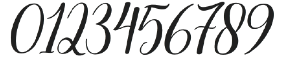 Soulmate Garden Italic Regular otf (400) Font OTHER CHARS