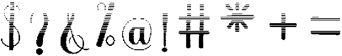 Soulmate Hatching Bold Regular otf (700) Font OTHER CHARS