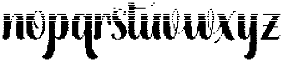 Soulmate Hatching Bold Regular otf (700) Font LOWERCASE