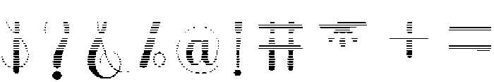 Soulmate Hatching Regular otf (400) Font OTHER CHARS