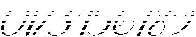 Soulmate Hatching Slant 24 Regular otf (400) Font OTHER CHARS