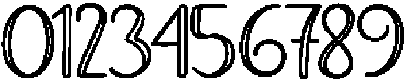 Soulmate Outline Bold 12 Regular otf (700) Font OTHER CHARS