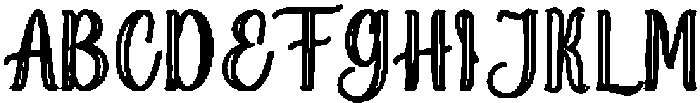 Soulmate Outline Bold 15 Regular otf (700) Font UPPERCASE