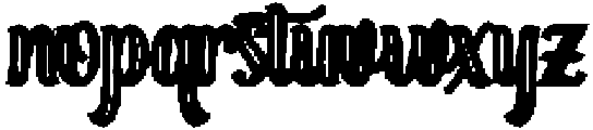 Soulmate Outline Bold 18 Regular otf (700) Font LOWERCASE