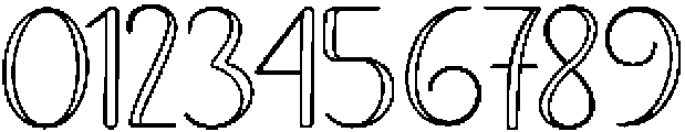 Soulmate Outline Bold 3 Regular otf (700) Font OTHER CHARS