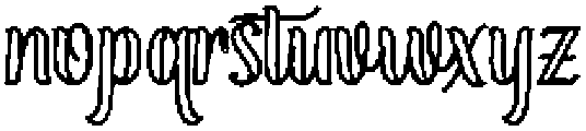 Soulmate Outline Bold 6 Regular otf (700) Font LOWERCASE