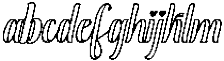 Soulmate Outline Bold Slant 12 Regular otf (700) FONT