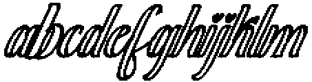 Soulmate Outline Bold Slant 24 Regular otf (700) FONT