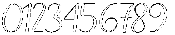 Soulmate Outline Slant Regular otf (400) Font OTHER CHARS