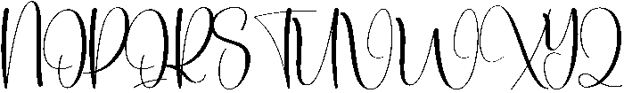 Soulmate Regular otf (400) Font UPPERCASE