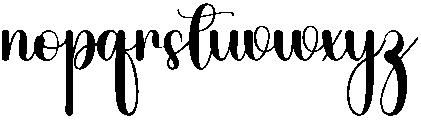 Soulmate Regular otf (400) Font LOWERCASE