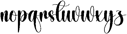 Soulmate Regular otf (400) Font LOWERCASE
