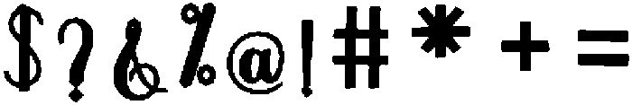 Soulmate Sambo Bold 12 Regular otf (700) Font OTHER CHARS