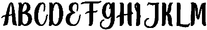 Soulmate Sambo Bold 12 Regular otf (700) Font UPPERCASE