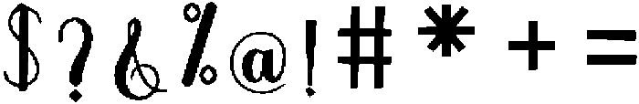 Soulmate Sambo Bold 3 Regular otf (700) Font OTHER CHARS