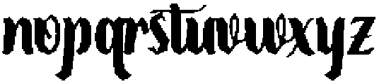 Soulmate Sambo Bold 3 Regular otf (700) Font LOWERCASE
