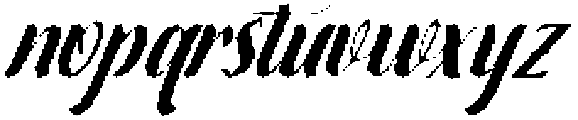 Soulmate Sambo Slant 24 Regular otf (400) Font LOWERCASE
