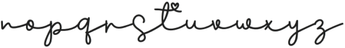 Soulmate Script otf (400) Font LOWERCASE