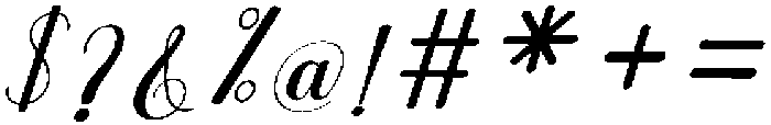 Soulmate Slant 18 Regular otf (400) Font OTHER CHARS