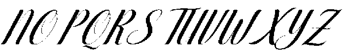 Soulmate Slant 30 Regular otf (400) Font UPPERCASE