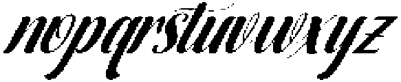Soulmate Slant 30 Regular otf (400) Font LOWERCASE