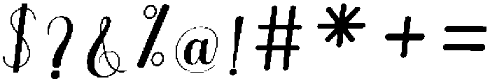 Soulmate Slant Regular otf (400) Font OTHER CHARS