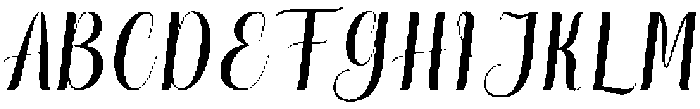 Soulmate Slant Regular otf (400) Font UPPERCASE