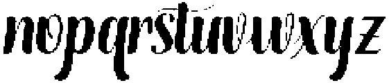 Soulmate Slant Regular otf (400) Font LOWERCASE