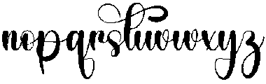 Soulmate Valentine Regular otf (400) Font LOWERCASE