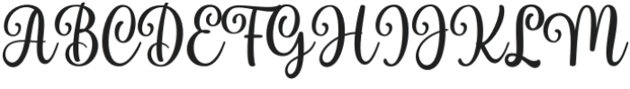 SoulmateAngle otf (400) Font UPPERCASE