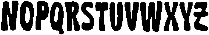 Sour Brunch Regular otf (400) Font UPPERCASE