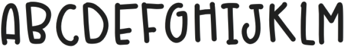 Sour Tomato Regular otf (400) Font UPPERCASE